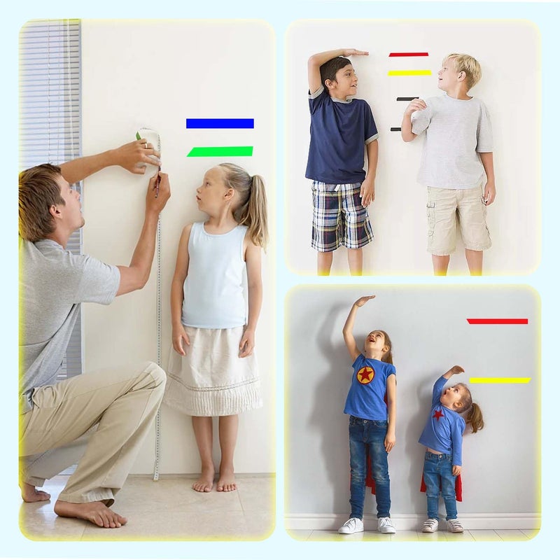 QIMAOO 10 Rolls 1/8" Whiteboard Tape Line 3mm Thin Dry Erase Board Tape Lines Pinstripe Tape, Black, 216ft Per Roll - Image 5